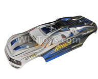 XinLeHong Toys 9136 Body Shell Cover Parts-Blue-SJ02,XinLeHong Toys 9136 Parts