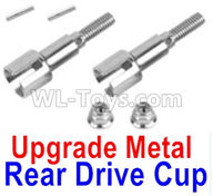 Hosim 9136 Upgrade Metal Rear Drive Cup assembly Parts(Original Plastic),Differential Cup(2pcs)-WJ04,Hosim 9136 Parts