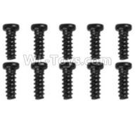 Hosim 9136 screws parts-LS02 Round head screw(10pcs)-2.3x12PBHO,Hosim 9136 Parts