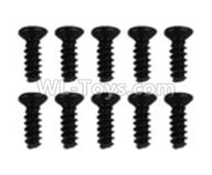 Hosim 9136 screws parts-LS04 Flat head screw(10pcs)-2.6x6PBHO,Hosim 9136 Parts