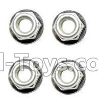 Foxx S911 Anti-loose Screw nut(4pcs) Parts-WJ02,Foxx S911 RC Car Parts,S911 foxx v2 1/12 Parts