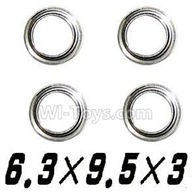 Foxx S911 Bearing-6.3x9.5x3mm-4pcs Parts-WJ09,Foxx S911 RC Car Parts,S911 foxx v2 1/12 Parts