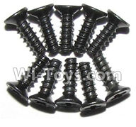 Foxx S911 Screws-Countersunk head screws(M2x8)-10PCS Parts-LS01,Foxx S911 RC Car Parts,S911 foxx v2 1/12 Parts