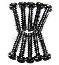 Foxx S911 Screws-Round head screws(M2.3x10)-10PCS Parts-LS06,Foxx S911 RC Car Parts,S911 foxx v2 1/12 Parts