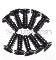 Foxx S911 Screws-Round head screws(M2.6x8)-10PCS Parts-LS10,Foxx S911 RC Car Parts,S911 foxx v2 1/12 Parts
