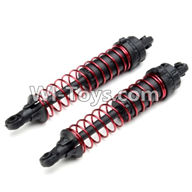 XinleHong Toys 9120 ZJ03 Rear Shock Absorber(2pcs),JYRC XinleHong Toys 9120 Racing Sprint RC Monster Truck Spare parts Accessories,9120 1:12 4WD Brush High Speed Buggy Parts