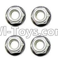 XinleHong Toys 9120 WJ02 Anti-loose Screw nut(4pcs),JYRC XinleHong Toys 9120 Racing Sprint RC Monster Truck Spare parts Accessories,9120 1:12 4WD Brush High Speed Buggy Parts