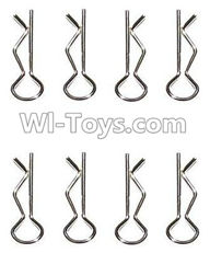 XinleHong Toys 9120 WJ07 R-Shape Fixing Pin WJ07(8pcs),JYRC XinleHong Toys 9120 Racing Sprint RC Monster Truck Spare parts Accessories,9120 1:12 4WD Brush High Speed Buggy Parts