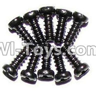 XinleHong Toys 9120 LS04 Countersunk head screws(M2.3x6)-10PCS,JYRC XinleHong Toys 9120 Racing Sprint RC Monster Truck Spare parts Accessories,9120 1:12 4WD Brush High Speed Buggy Parts
