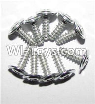 XinleHong Toys 9120 LS13 Round head screws with meson(M2.6x7x7)-10PCS,JYRC XinleHong Toys 9120 Racing Sprint RC Monster Truck Spare parts Accessories,9120 1:12 4WD Brush High Speed Buggy Parts