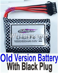 XinleHong Toys S913 9123 Old version 9.6V 800MAH Battery with Black plug,JYRC XinleHong Toys S913 9123 RC Monster Truck Spare parts Accessories,S913 9123 1:12 4WD Brush High Speed Buggy Parts