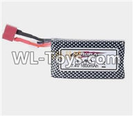 XinleHong Toys 9125 Battery,Official 7.4V 1600mah battery(1pcs) Parts-DJ02-02,XinleHong 9125 Parts