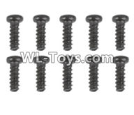 XinleHong Toys 9125 Screws-Pan head Cross recessed screws(10PCS)-2.6×10PBHO Parts-LS01,XinleHong 9125 Parts