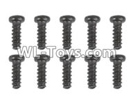 XinleHong Toys 9125 Screws-Pan head Cross recessed screws(10PCS)-2.6×7PBHO Parts-LS09,XinleHong 9125 Parts