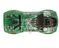 Hosim 9130 Body shell-RC Car canopy,Car Shell cover-Green Parts-SJ01,Hosim 9130 Parts