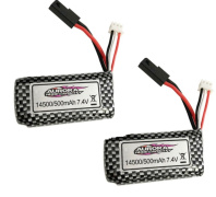 Hosim 9130 Battery,Akku-Official 7.4V 500mah Battery(2pcs) Parts,Hosim 9130 Parts