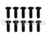 Xinlehong Toys 9130 screws-Flat head Cross recessed screws(10PCS)-2.6×6KBHO Parts-LS04,XinleHong Toys 9130 Parts