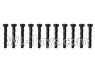 Xinlehong Toys 9130 screws-Pan head Cross recessed screws(10PCS)-2.3×16PBHO Parts-LS08,XinleHong Toys 9130 Parts