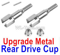 XinLeHong Toys Q902 Upgrade Metal Rear Drive Cup assembly(Original Plastic),Differential Cup(2pcs)-QWJ02,XinLeHong Toys Q902 Parts