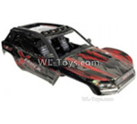 Hosim Q902 Body Shell cover-Orange,Hosim Q902 Parts