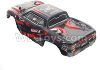 XinLeHong Toys 9145 Parts-Body shell cover-Red 45-SJ01-Red,XinLeHong Toys 9145 RC Car Parts,XinLeHong Toys 1/20 Parts