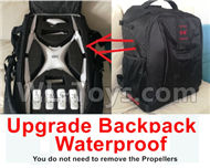 SJRC S70W Spare Parts-00 Upgrade Waterproof Backpack(You do not need to remove the Propellers),SJR/C S70W RC Racing Drone Parts,SJ S70W RC Quadcopter Spare parts,SJRC S70W RC Drone parts