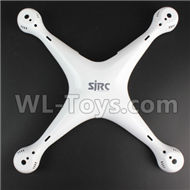 SJRC S70W Spare Parts-02 Upper shell cover-White,SJR/C S70W RC Racing Drone Parts,SJ S70W RC Quadcopter Spare parts,SJRC S70W RC Drone parts