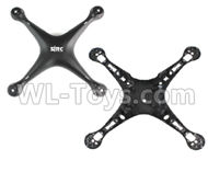 SJRC S70W Spare Parts-04 Upper and Bottom shell cover-Black,SJR/C S70W RC Racing Drone Parts,SJ S70W RC Quadcopter Spare parts,SJRC S70W RC Drone parts