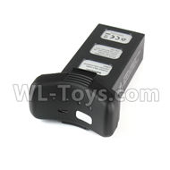 SJRC S70W Spare Parts-11-01 Battery(1pcs)-Black,SJR/C S70W RC Racing Drone Parts,SJ S70W RC Quadcopter Spare parts,SJRC S70W RC Drone parts