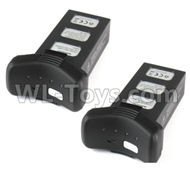 SJRC S70W Spare Parts-11-02 Battery(2pcs)-Black,SJR/C S70W RC Racing Drone Parts,SJ S70W RC Quadcopter Spare parts,SJRC S70W RC Drone parts