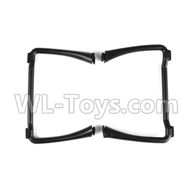 SJRC S70W Spare Parts-17-01 Landing skid(2pcs)-Black,SJR/C S70W RC Racing Drone Parts,SJ S70W RC Quadcopter Spare parts,SJRC S70W RC Drone parts