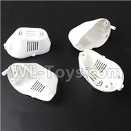 SJRC S70W Spare Parts-24 Motor cover(4pcs)-White color,SJR/C S70W RC Racing Drone Parts,SJ S70W RC Quadcopter Spare parts,SJRC S70W RC Drone parts