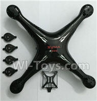 SYMA X5S X5SW X5SC Parts-02 Fuselage,Upper and bottom shell cover-Black For SYMA X5S X5SC X5SC Quadcopter UFO parts