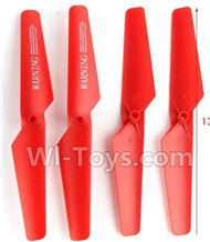 SYMA X5S X5SW X5SC Parts-06 Rotor blades,Propellers(4pcs)-Red For SYMA X5S X5SC X5SC Quadcopter UFO parts