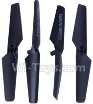 SYMA X5S X5SW X5SC Parts-07 Rotor blades,Propellers(4pcs)-Black For SYMA X5S X5SC X5SC Quadcopter UFO parts