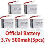 SYMA X5S X5SW X5SC Parts-24 Official 3.7v 500mah battery(5pcs) For SYMA X5S X5SC X5SC Quadcopter UFO parts