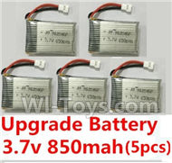 SYMA X5S X5SW X5SC Parts-26 Upgrade 3.7v 850mah battery(5pcs) For SYMA X5S X5SC X5SC Quadcopter UFO parts