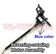 SongYang toys X1 Parts-16 Reversing-rotating Motor Assembly(The motor cover is Blue color) for SY X1 Quadcopter drone