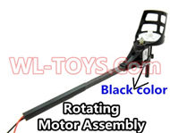 SongYang toys X1 Parts-17 Rotating Motor Assembly(The motor cover is Black color) for SY X1 Quadcopter drone