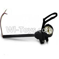 SongYang Toys X10 Parts-08 Rotating Motor Assembly(Include the Motor seat,Motor,Square tube,Main gear) For the SY X10 UFO X-10 RC Quadcopter