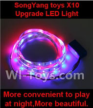 SongYang Toys X10 Parts-34 Upgrade LED light for X10 Quadcopter For the SY X10 UFO X-10 RC Quadcopter