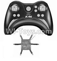 SongYang toys X15 Parts-22 Transmitter & Circuit board For the SY X15 UFO X-15 RC Quadcopter
