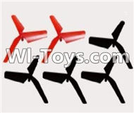 SongYang toys X16 Parts-09 Main rotor blades,Propellers(6pcs) For the SY X16 UFO X-16 RC Quadcopter