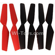 SongYang toy X17 Parts-15 Main rotor blades,Propellers(6pcs) For the SY X17 UFO X-17 RC Quadcopter