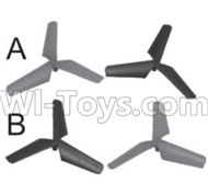SongYang toys X18 Parts-05 Main rotor blades,Propellers(4pcs) For the SY X18 UFO X-18 RC Quadcopter