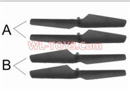 SongYang toys X2 Parts-03 Main rotor blades,Propellers(4pcs) For the SongYang toys X2 RC Quadcopter UFO,Drone,helicopter parts
