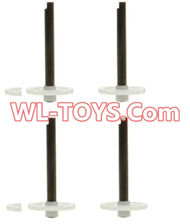 SongYang toys X2 Parts-04 Main gear with hollow pipe(4pcs) For the SongYang toys X2 RC Quadcopter UFO,Drone,helicopter parts