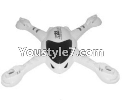 SongYang toys X22 Parts-07 Upper shell cover,Upper canopy-White For the SY X22 UFO X-22 RC Quadcopter