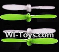 SongYang Toys X23 Spare Parts-10 Propellers,Main rotor blades(4pcs)-2X Green,2X White,SongYang Toys X23 RC Drone Quadcopter Spare Parts,SY X23 RC Drone Replacement Accessories