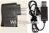 SongYang Toys X23 Spare Parts-21 USB-TO-socket Conversion plug & USB Charger,SongYang Toys X23 RC Drone Quadcopter Spare Parts,SY X23 RC Drone Replacement Accessories